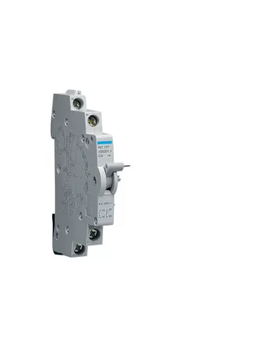 Hager auxiliary contact 1na 1nc 6a 230v 1-2m mz201